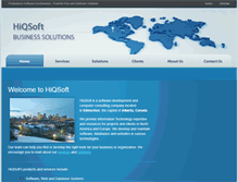 Tablet Screenshot of hiqsoft.com